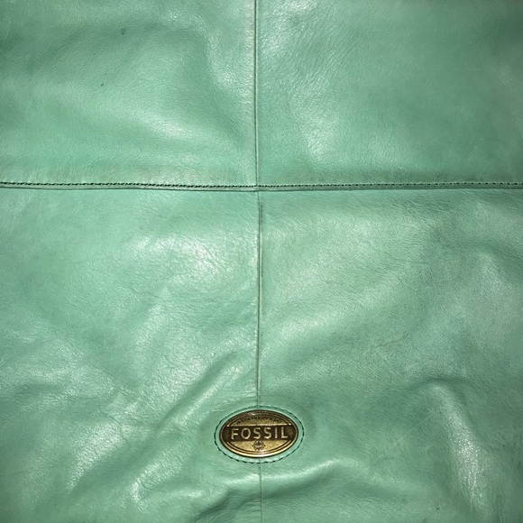 Mint Green Large Fossil Tote - Picture 5 of 6